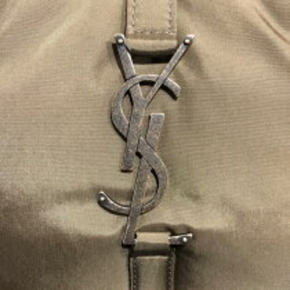 Saint Laurent Shoulder Bag Coyote Nylon - Picture 10 of 10